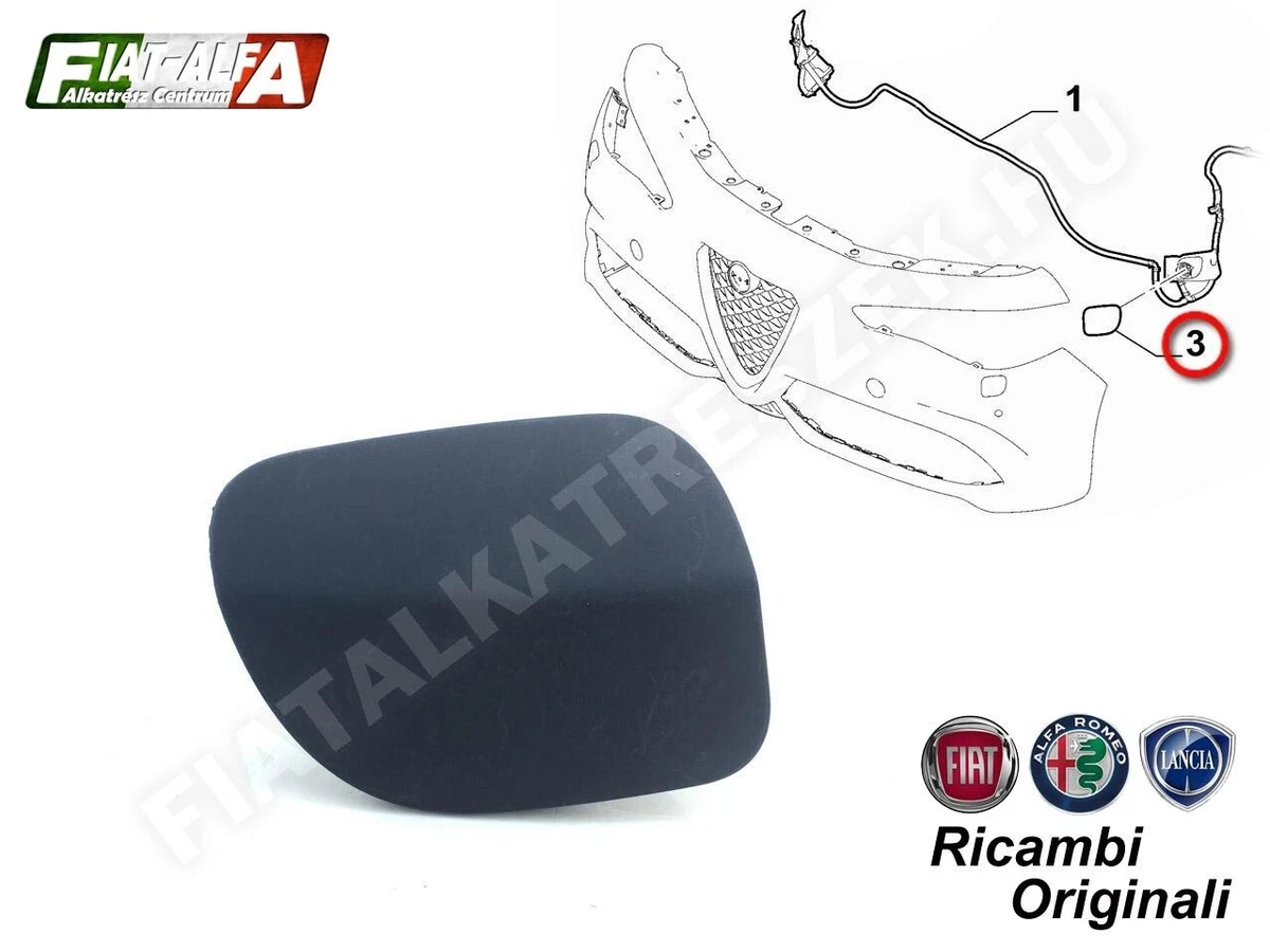 Alfa Giulia QV and Veloce right side headlight washer cap 