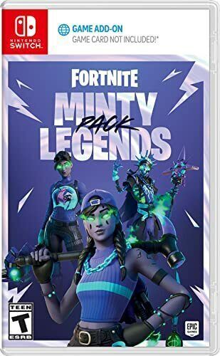 【NEW SEALED】 FORTNITE Minty Legends Pack 【Nintendo Switch GAME ADD-ON 】