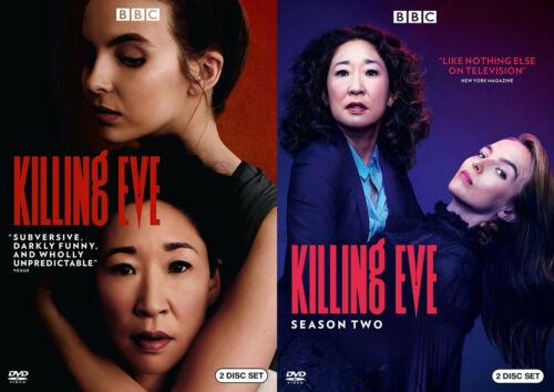 Killing Eve Sandra Oh serie TV completa stagione 1-2 (1 e 2) NUOVO PACCHETTO DVD - Foto 1 di 1