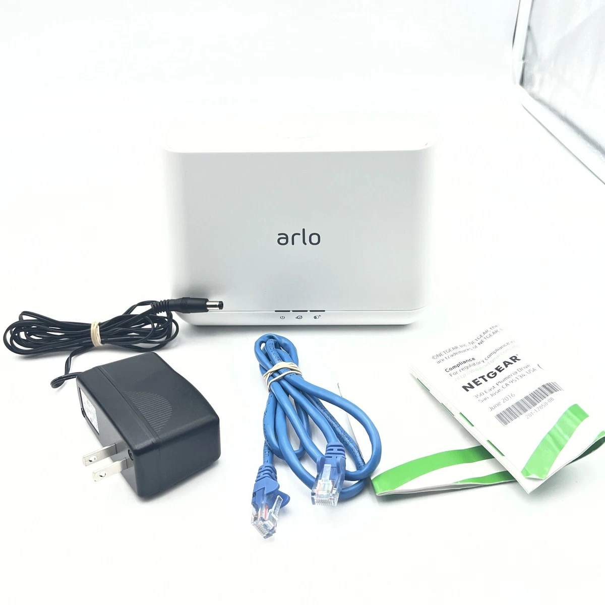 ARLO PRO BASE VMB4000 W/ POWER ETHERNET GUIDE EUC!! | eBay