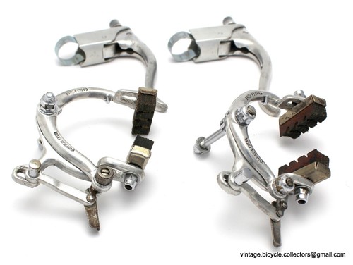 Brake Clips and Levers VINTAGE Race Bike Universal Extra Mod. 50 Brev 453949 - Picture 8 of 12