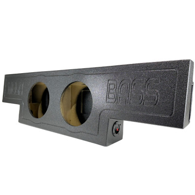 2001-2006 Chevy Silverado 1500 Crew Cab Truck Non-Hd Dual 10'' Sub Subwoofer Box