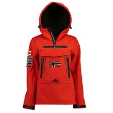 Giacca Softhell Donna GEOGRAPHICAL NORWAY WQ840F Tyka Rosso