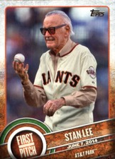 2015 TOPPS FIRST PITCH BASEBALL ASSORTED SINGLES U-PICK