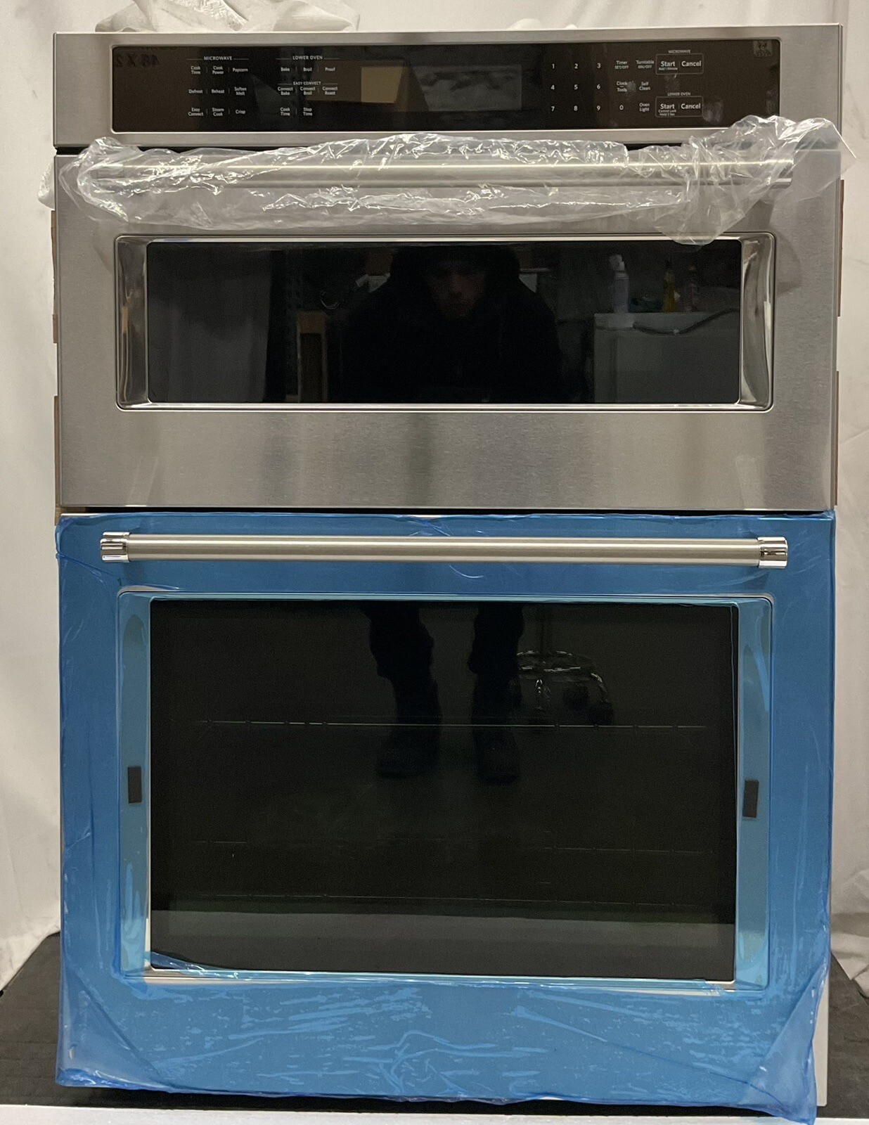 KitchenAid KOCE500ESS 30" Electric Convection Wall Oven w/Microwave SS