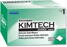 Kimtech Science Kimwipes Delicate Task Wipers #34155, 286 Wipes Each