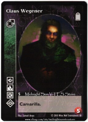 Claus Wegener Tremere Keepers of Tradition 2018 BCP V:TES VTES Vampire CCG