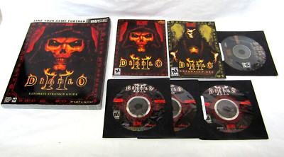 Diablo II/Expansion: Lord of Destruction w/ Manuals + Ultimate Strat Windows PC