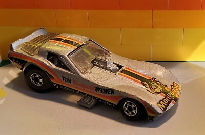 Hot Wheels Tom McEwen Mongoose Corvette Funny Car Dragster 1977