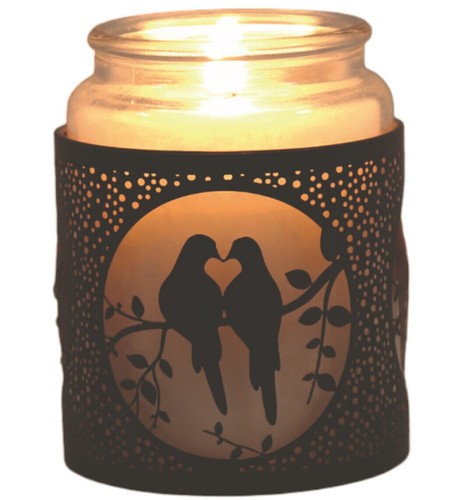 Tea Light Oil Burner Glass Wax Melt Warmer Metal Candle Holder Xmas Gift Idea - Picture 23 of 46