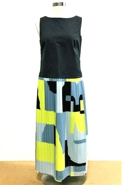 Vestido Raoul Plisado Madison Delantal Antracita Rubiks EE. UU. TALLA 4 Falda Plisada Foto 3 de 4