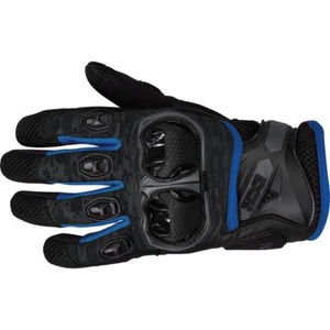 Ixs Montevideo-Air S Tour LT Motorcycle Gloves Black Grey Blue