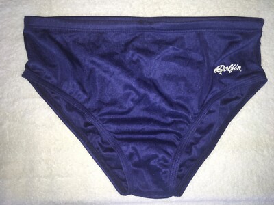MENS DOLFIN BLUE BIKINI SWIMSUIT 3.5'' SIDES SIZE SMALL 28-30''