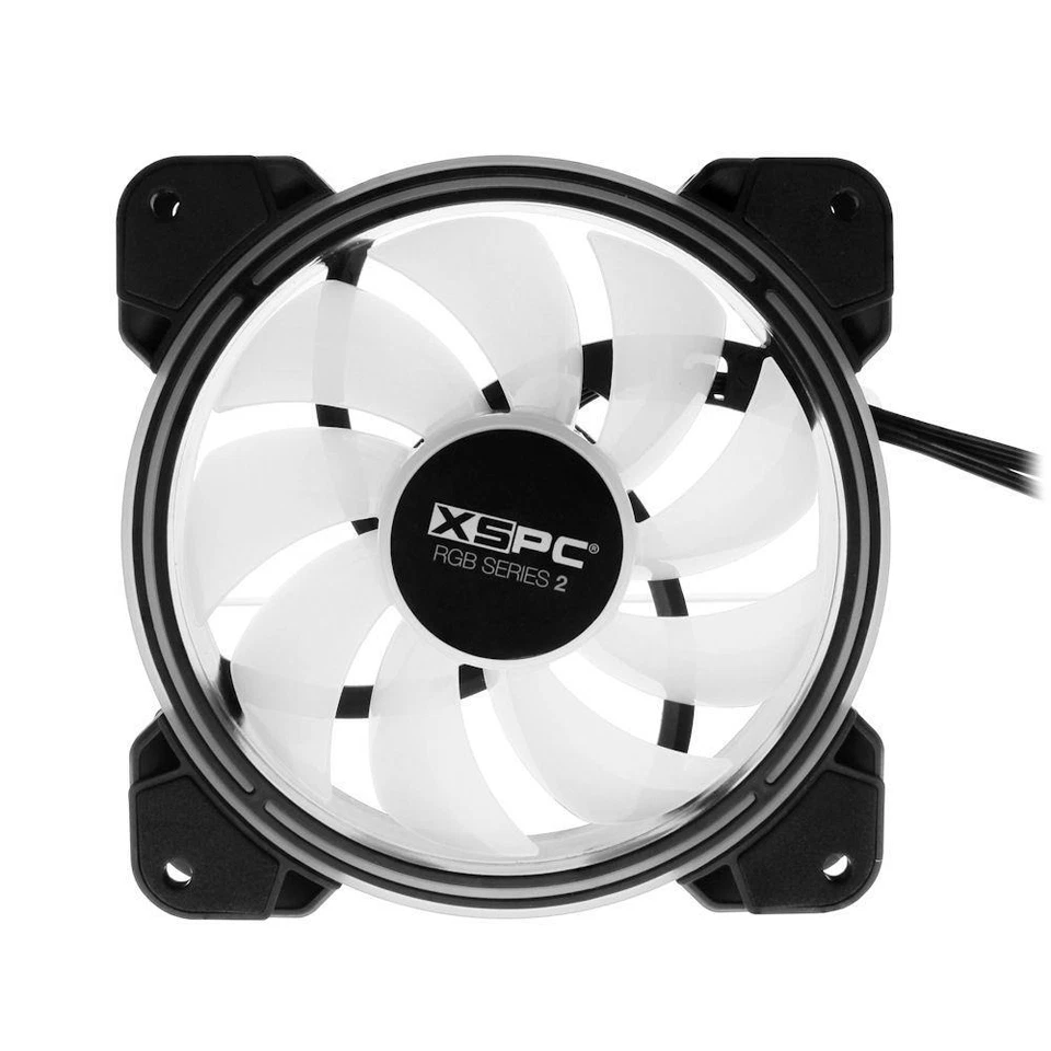 XSPC RGB Series  2, PWM 800-2200RPM 5V 3Pin aRGB 120mm Fan - Image 2 of 4