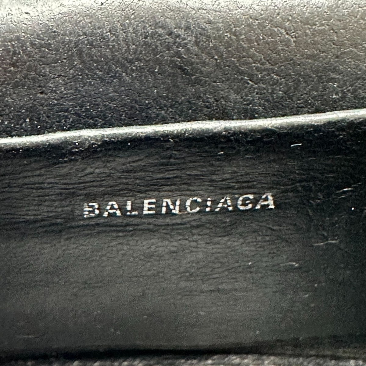 BALENCIAGA Silver Glitter XS Mini Hourglass Bag w/ Chain | eBay