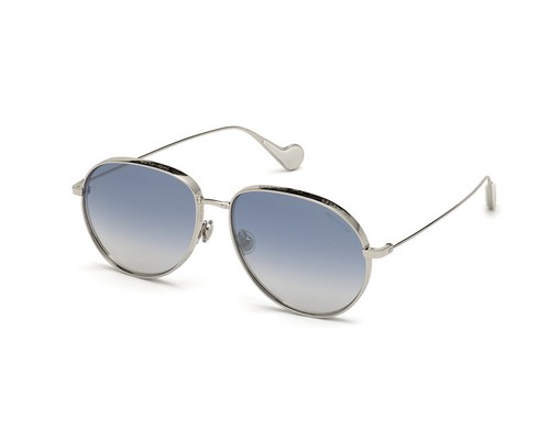Moncler Occhiali da Sole ML0120 16X Argento blu Uomo Autentici | eBay
