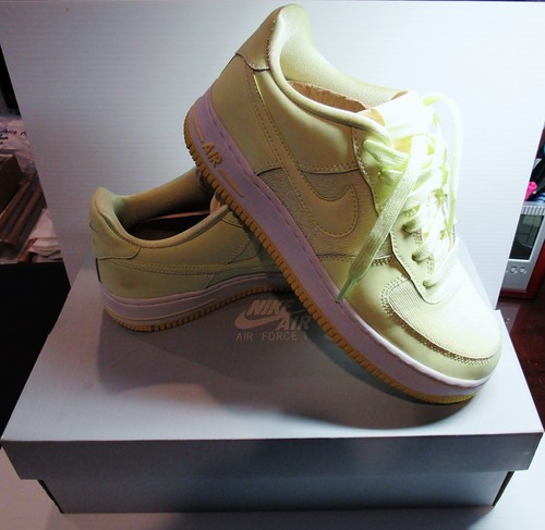 Nike Air Force 1 LV8 (GS) Shoes Sneakers Size 7 Citron Tint Style AV8183-800 | eBay