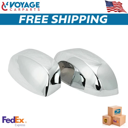 New Mirror Caps LH RH Set For 2007-2014 Cadillac Chevy GMC