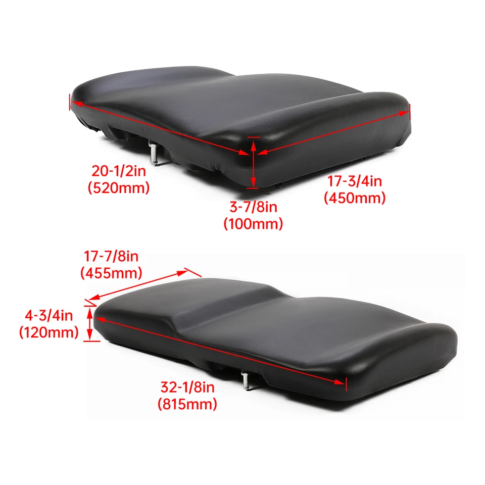 Parte inferior del asiento delantero del lado del conductor y del pasajero para Polaris Ranger XP 900 2013-2018 Foto 2 de 4