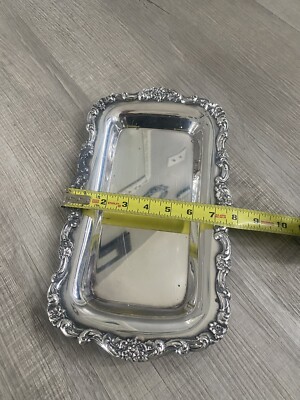 Vintage silver tray Poole Silver Co Lancaster Rose 414 | eBay Vintage silver tray Poole Silver Co Lancaster Rose 414 | eBay