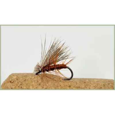 BARBLESS Sedge Flies, 3 x Elk Hair Caddis, Trout Flies, Choice of Sizes Fishing