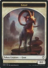 1 x Goat Token - Commander Anthology Vol. II - Moderate Play - MTG