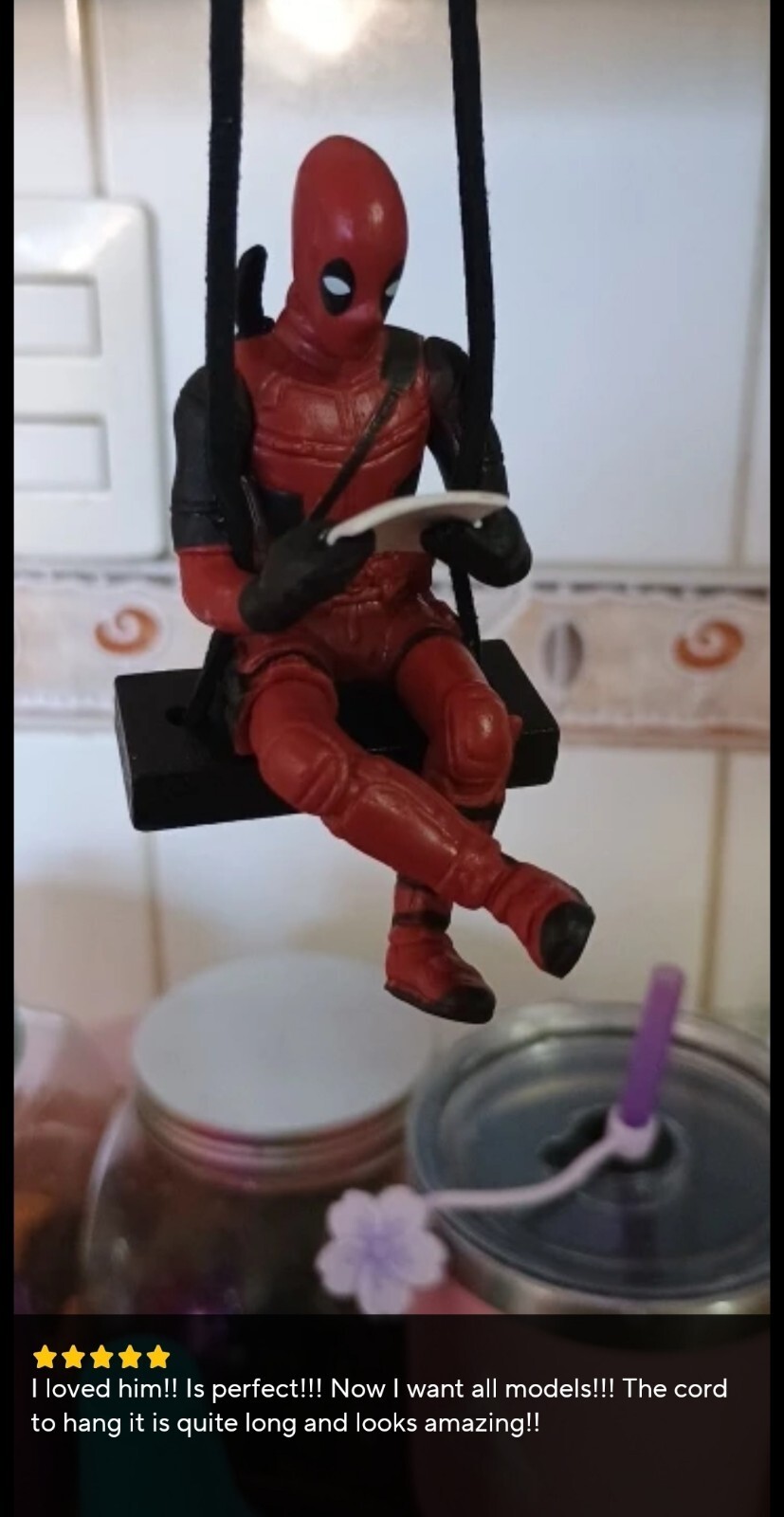 Deadpool Car Rearview Mirror Pendant | eBay
