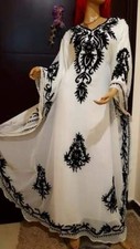SALE New Moroccan Dubai Kaftans Farasha Abaya Dress Very Fancy Long Gown MS 287