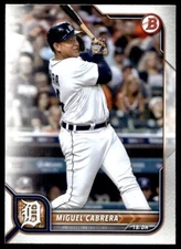 2022 Bowman Miguel Cabrera G594 Detroit Tigers #50