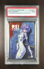 PSA9 Neon Genesis Evangelion GEM MT Wafer CH8 #CLSP01 Rei Ayanami EVA CARD 2009