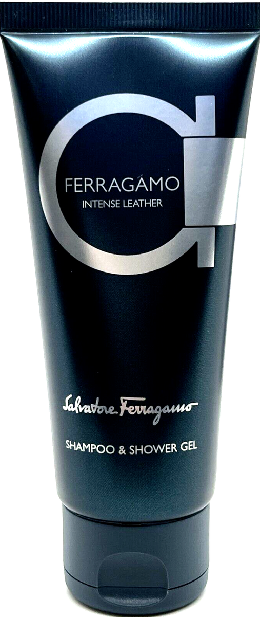 SALVATORE FERRAGAMO INTENSE LEATHER POUR HOMME 3 PCS SET EDP 3.4
