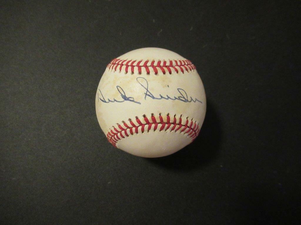 Duke Snider Autographed Signed Baseball Autograph Auto PSA/DNA AJ70441 