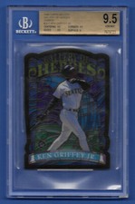 Ken Griffey Jr 1998 Topps Gallery Of Heroes Jumbo #GH1 BGS 9.5