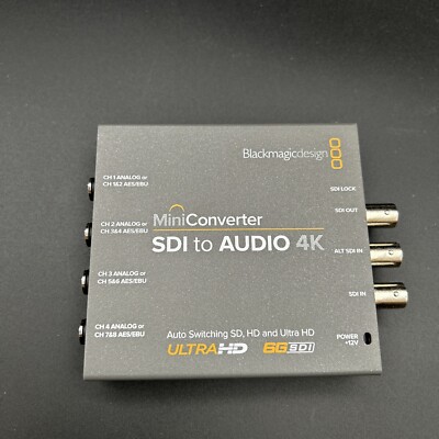 BLACKMAGIC DESIGN Mini Converter SDI to HDMI 4K | eBay
