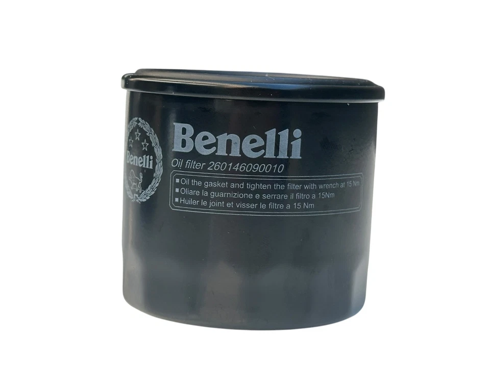 260146090010 FILTRO OLIO MOTORE ORIGINALE BENELLI 752 S 750 (2019-2024) - Imagen 2 de 4