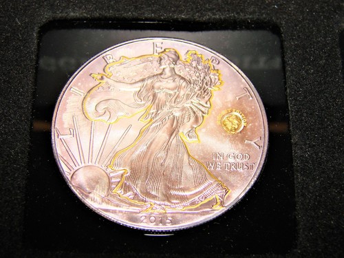 SilberMünzen 0,999 The Americas Gold Nugget 2015 3 x 1oz-Kanada/USA/Mexiko RAR - Picture 7 of 11