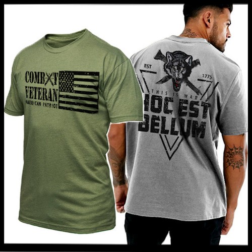 Military Combat Motivation T-Shirt 