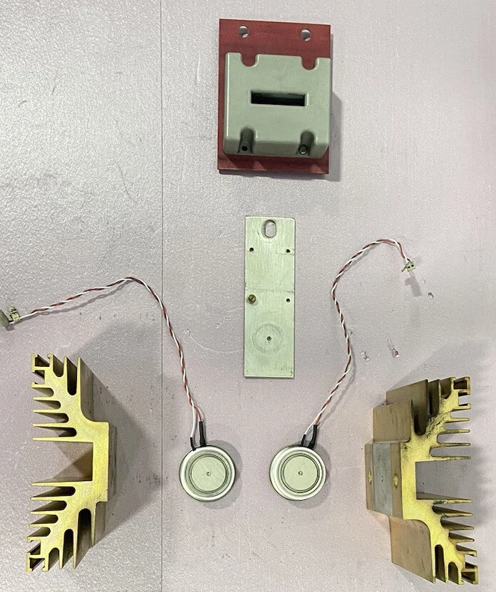 Сделай Сам Выпрямитель Тиристор Стек Модуль Комплект с Теплоотводом, Шинамиками, Пазой, Катушкой Ампера - Изображение 3 из 4