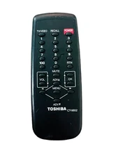 Genuine Toshiba CT-9852 TV Video Remote Control   (4b)