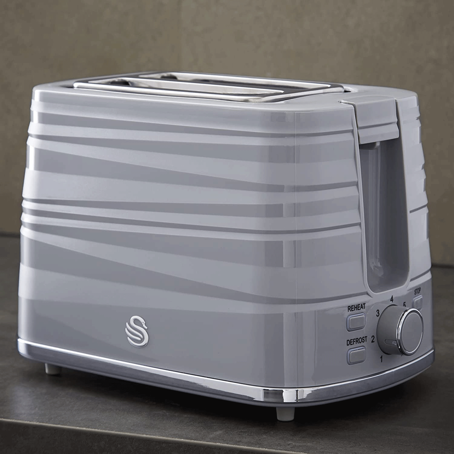 Swan Symphony Jug Kettle and 2Slice Toaster Set Grey for sale online