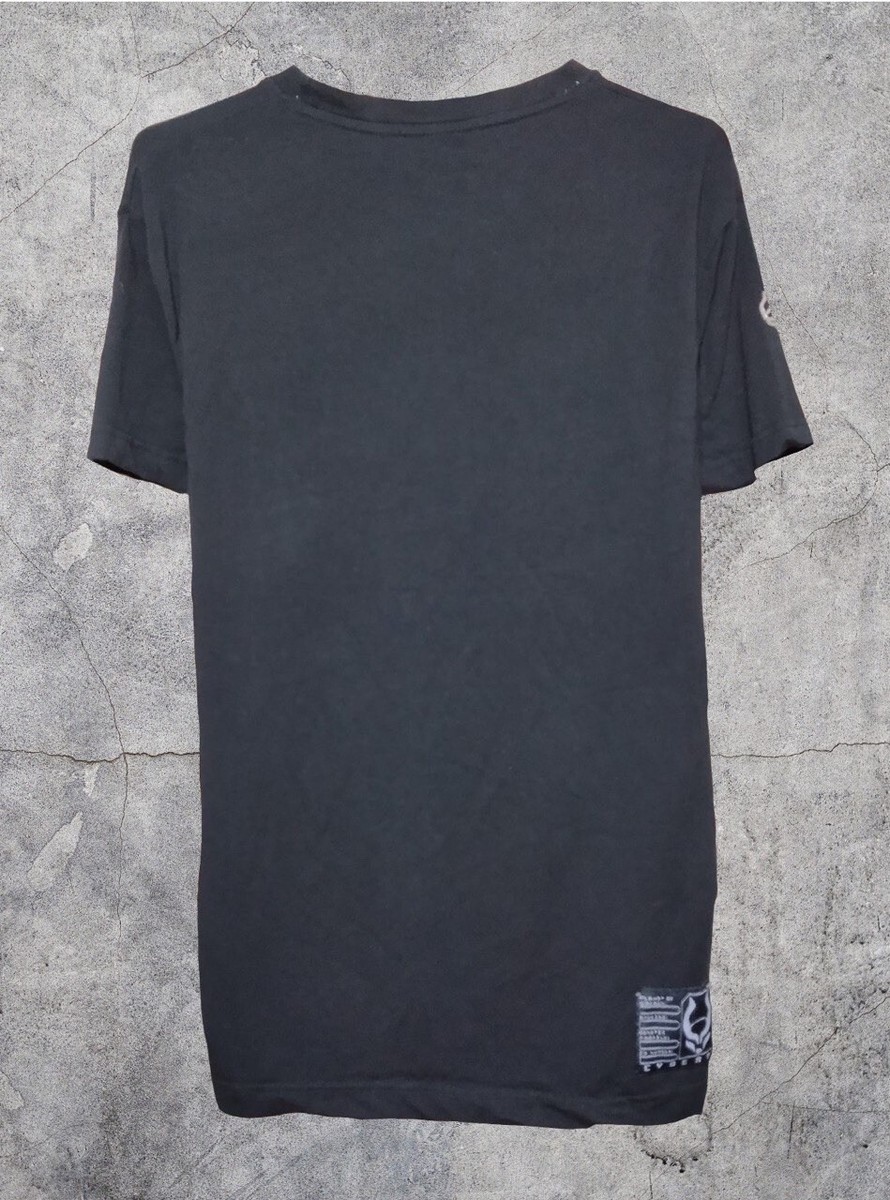 00s ARCHIVE CYBERDOG トップス 黒 Y2K チビT サイバー CyberDog London Vintage T-Shirt Rare Clubwear Cyber Goth