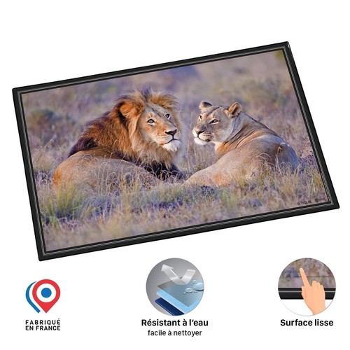 - Sous main de bureau décoratif Lion - Protection de bureau enfant ou adulte ... - Photo 3/3
