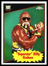2025 Topps Chrome WWE Billy Graham 1985 Topps Legends Refractor #85TL-SG 2