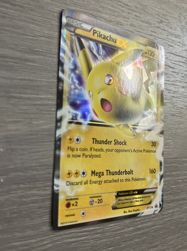 Pikachu EX - XY174 - Pokemon XY Promo Ultra Rare Card NM/LP - Picture 3 of 11