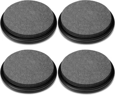 4 Pieces Padded Bucket Lid Seat 5 Gallon Bucket Seat Lid Black padded bucket ...