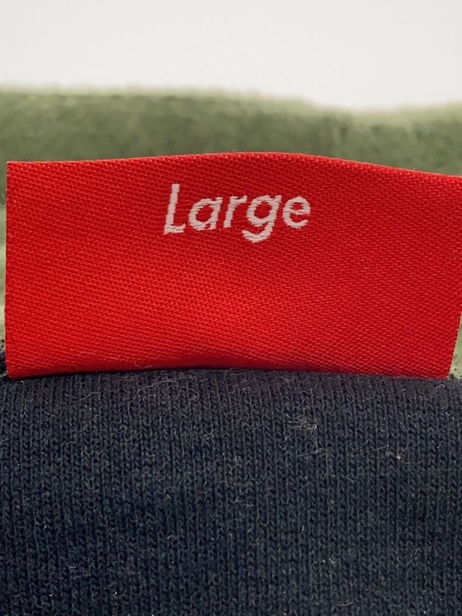 Felpa Supreme con cappuccio L cotone kaki usata