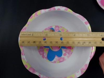 Vintage Barbie Plate & Bowl 90's Zak Designs Girls Pink Flowers | eBay