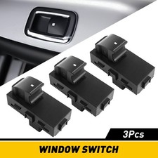 3pcs Passenger & Rear Left/Right Power Side Window Switch for 07-13 Silverado