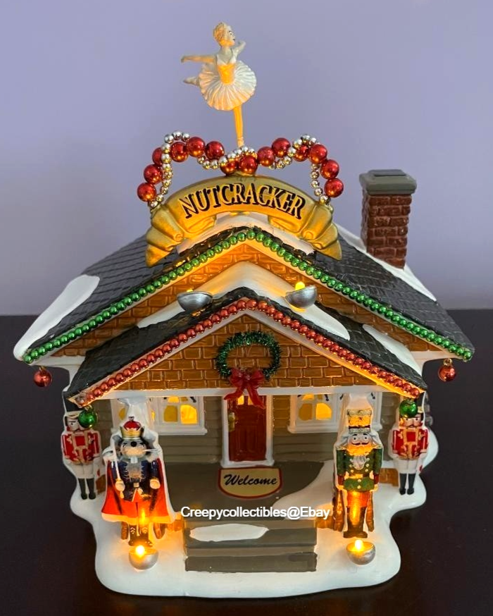 クリスマス ハウス ライト オブジェ クリスマス飾り Department56 Dept 56 Christmas Village The Nutcracker House-Lights & Animated