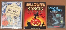 Halloween Kids Book Lot   Scary Stories  Ghost Hunting   3 Books